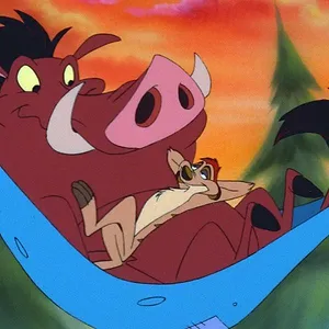 Timon et Pumbaa