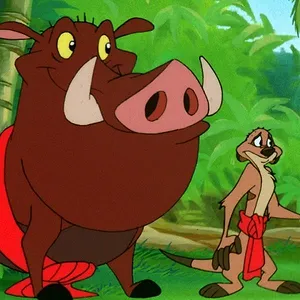 Timon et Pumbaa