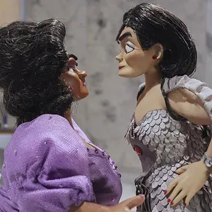 Women Wearing Shoulder Pads