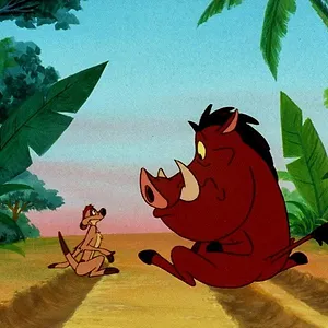 Timon et Pumbaa