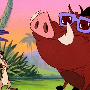 Timon et Pumbaa