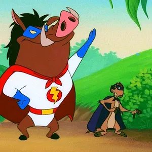 Timon et Pumbaa