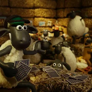 Shaun le mouton : mossy bottom farm shorts