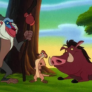 Timon et Pumbaa