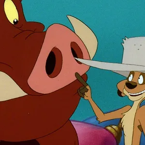 Timon et Pumbaa