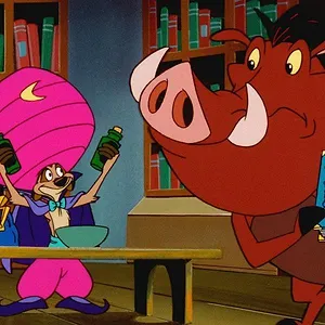 Timon et Pumbaa