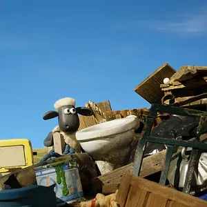 Shaun le mouton : mossy bottom farm shorts