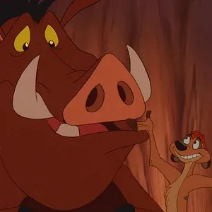 Timon et Pumbaa