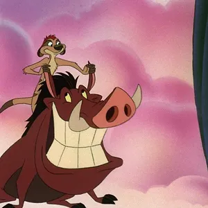 Timon et Pumbaa