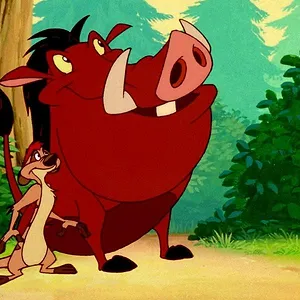 Timon et Pumbaa