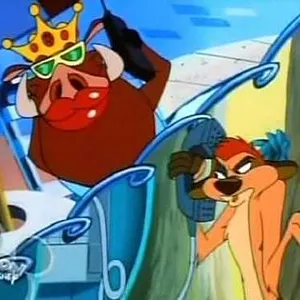 Timon et Pumbaa