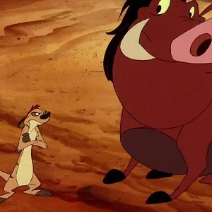 Timon et Pumbaa