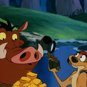 Timon et Pumbaa