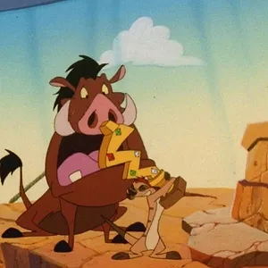 Timon et Pumbaa