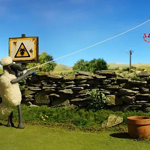 Shaun le mouton : mossy bottom farm shorts