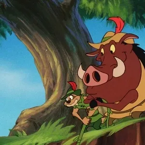 Timon et Pumbaa