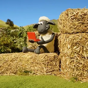 Shaun le mouton : mossy bottom farm shorts