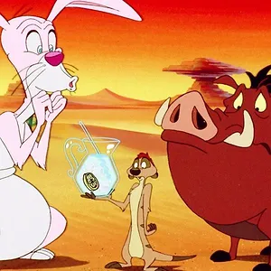Timon et Pumbaa