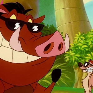 Timon et Pumbaa