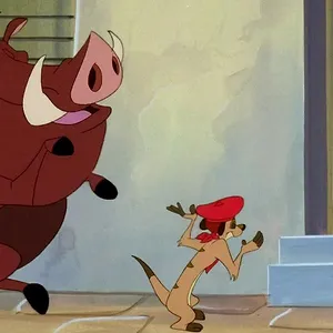 Timon et Pumbaa