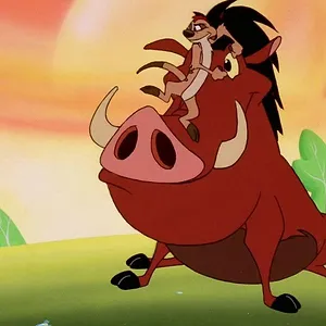 Timon et Pumbaa