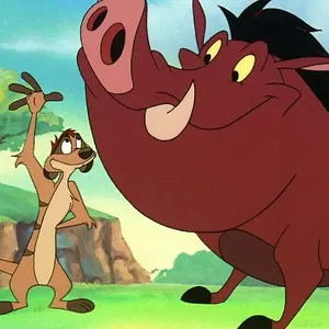 Timon et Pumbaa
