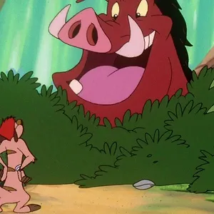 Timon et Pumbaa