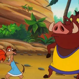 Timon et Pumbaa