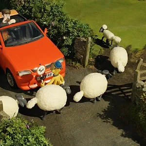 Shaun le mouton : mossy bottom farm shorts