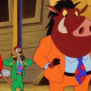 Timon et Pumbaa