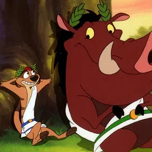 Timon et Pumbaa