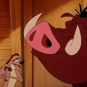 Timon et Pumbaa