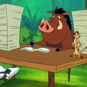 Timon et Pumbaa