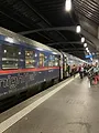 L'Europe en train de nuit, d'est en ouest