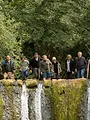 Hommes au bord de la crise de nerfs