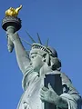 La statue de la Liberté, géant à la française